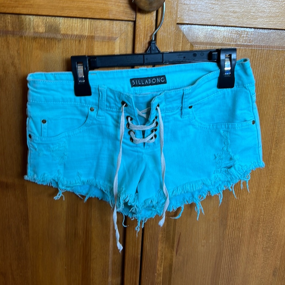 Billabong lite hearted short shorts 0 turquoise